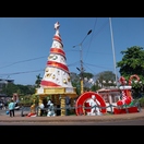Weihnachtsdeko in Margao